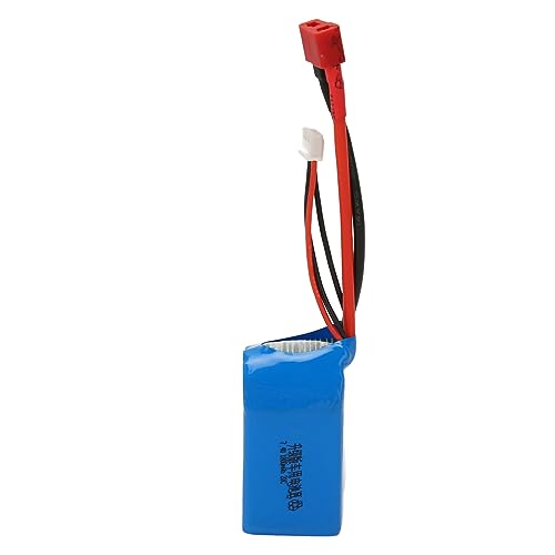 7,4 V 1800 MAh LiPo-Akku, Längere Akkulaufzeit, Überladeschutz, RC-Car-Lithium-Akku für WLtoys A959 B A969 B A979 B K929 B Ferngesteuertes Auto von Bnineteenteam