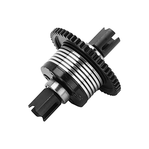 Bnineteenteam Center Differential Gear Set, 50T, Alu, 16x8x5mm, Car Model Parts f¨¹r ZD Racing 1/7 DBX-07 EX-07 RC Car, Schwarz Model Toy von Bnineteenteam