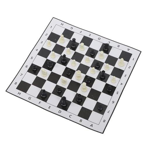 Bnineteenteam Exquisites Design -Schach -Set, Intellektuelle Herausforderung Tragbare Board, Vielseitige Nutzung mit Internationalem Schachspiel für Erwachsene und Bnineteenteam Exquisites Design -Schach -Set, Intellektuelle Herausforderung Tragbare Board, Vielseitige Nutzung mit Internationalem Schachspiel für Erwachsene und von Bnineteenteam