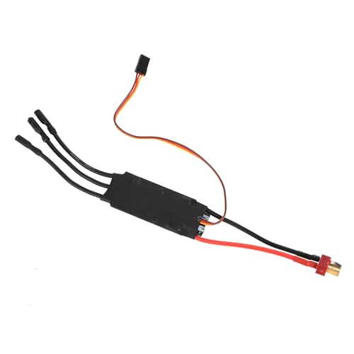 Bnineteenteam FPV Teile 40A ESC, 40A Geschwindigkeitsregler Bürstenloser ESC RC Drohne Hubschrauber FPV Teile Zubehör (Black) von Bnineteenteam