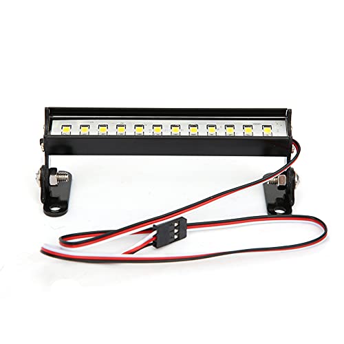 Bnineteenteam RC-Auto-Dachlicht, 15 LEDs 93 Mm/3,7 Zoll RC-LED-Dachlicht Leichte Universal-RC-Dachlampe RC-Modifikationszubehör Passend für 1/16 1/12 RC-Automodell von Bnineteenteam