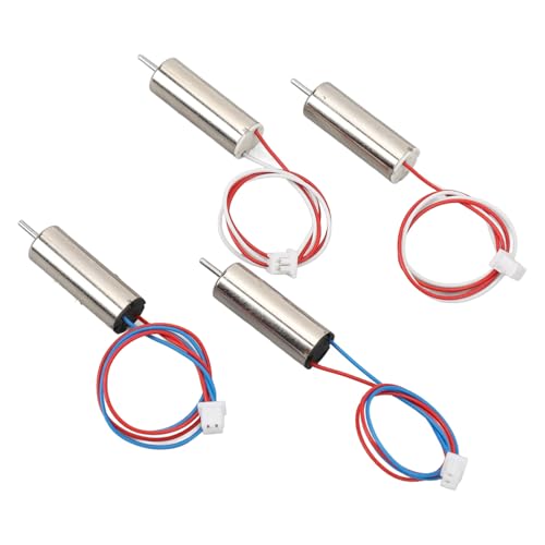 Bnineteenteam RC Coreless Motor, 4PCS 720 Micro Coreless Motor Hocheffizienter RC Drone Coreless Motor Leichter RC Quadcopter Motor Reparatur Ersatzteile 7x20mm von Bnineteenteam