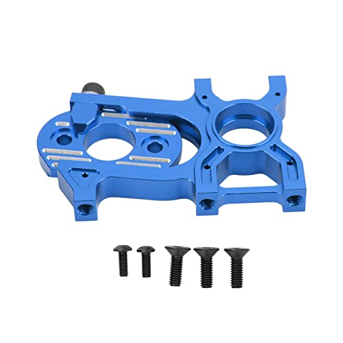 RC-Motorbasis, Aluminiumlegierung RC-Motorhalterung Motorfester Haltersitz für ARRMA 6s Kraton, für Outcast, für Senton, für Typhon und Andere 1/8 RC-Fahrzeuge (Blue) von Bnineteenteam