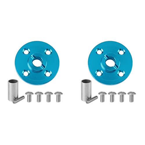 Bntaomle 2X Metall Haupt Getriebe Kombinierer Zahnräder Adapter für TT-02 TT02 1/10 RC Auto Upgrade Teile,Blau von Bntaomle