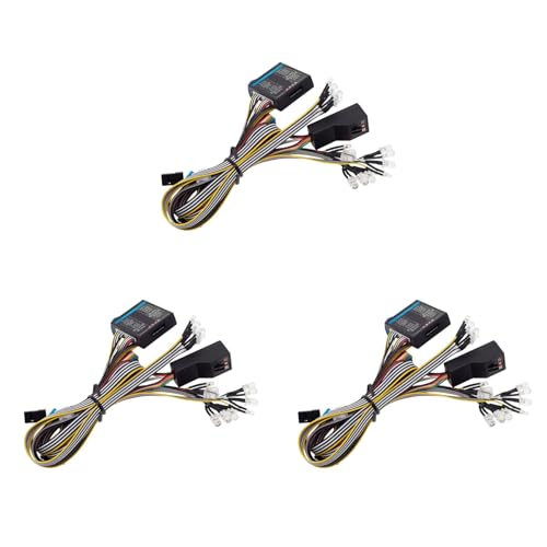 Bntaomle 3X 1/8 1/10 RC Auto 14 LED Lichtsystem Vorder- und Rücklicht Blinker Bremslichter für AXIAL von Bntaomle