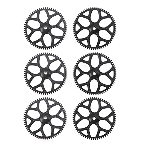 Bntaomle 6-teiliges Getriebe-Set für V911S V977 V988 V930 V966 XK K110 Hubschrauber Fernbedienung Flugzeug Drohne Ersatzteile Zubehör von Bntaomle