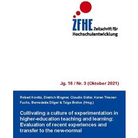 Cultivating a culture of experimentation in higher-education teaching and learning von BoD – Books on Demand