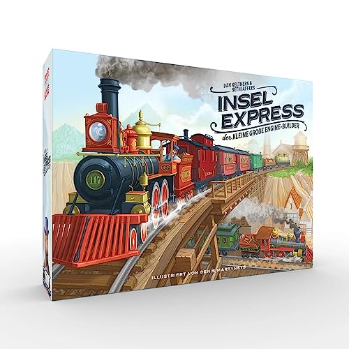 Board Game Circus Insel-Express Deluxe, Weiß von Board Game Circus