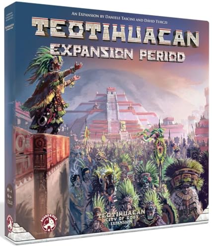 BUCANEIROS - Board & Dice - Teotihuacan: Erweiterungsbrettspiel "Expansion Period" - BOARD_GAME - 6 Spieler - Ab 12 Jahren von BUCANEIROS