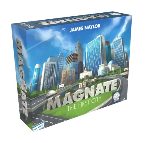 Naylor Games | Magnate: The First City | Strategy Board Game | 1-5 Players | Ages 10+ | English von BoardGame