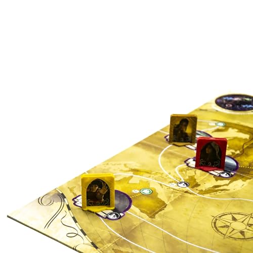 BoardGameSet | Ermittler steht für Eldritch Horror Brettspiel | Brettspiel-Upgrade, Lila von BoardGameSet