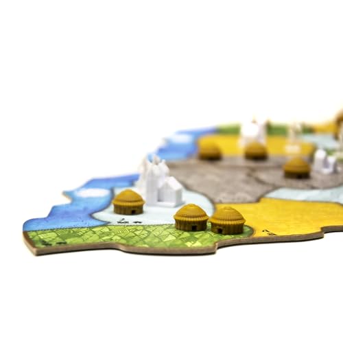 BoardGameSet Spirit Island Brettspiel Upgrade Erweiterung - Dahan Set | Brettspiel Zubehör & Meeple Figuren von BoardGameSet