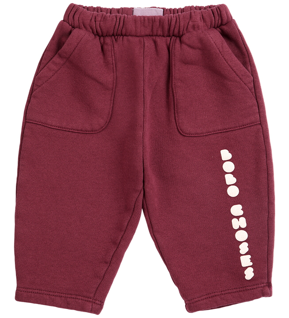 Bobo Choses Jogginghosen - Bälle - Burgundy Einlösen m. Logo - Bobo Choses - 24 mt - Jogginghosen Bobo Choses Jogginghosen - Bälle - Burgundy Einlösen m. Logo - Bobo Choses - 24 mt - Jogginghosen von Bobo Choses