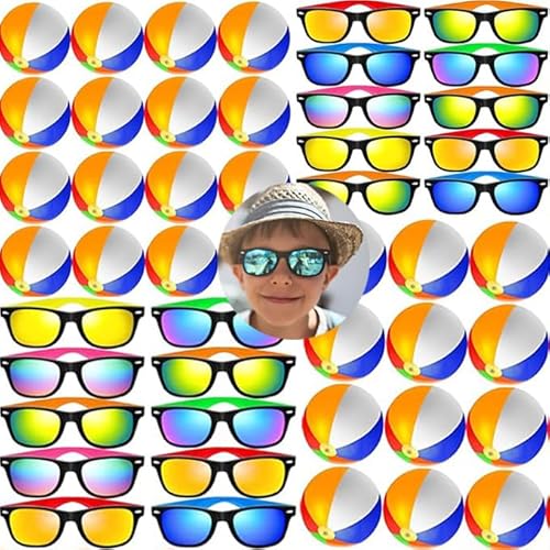 60 Stück Sonnenbrille Strandbälle 30 Stück Neon Sonnenbrille 30 Stück 12" Strandbälle Jungen Mädchen Graduation Party für Sommer Beach Party Goodie Bag Supplies (60 Stück Sonnenbrille Strandbälle) 60 Stück Sonnenbrille Strandbälle 30 Stück Neon Sonnenbrille 30 Stück 12" Strandbälle Jungen Mädchen Graduation Party für Sommer Beach Party Goodie Bag Supplies (60 Stück Sonnenbrille Strandbälle) von Boboeitody