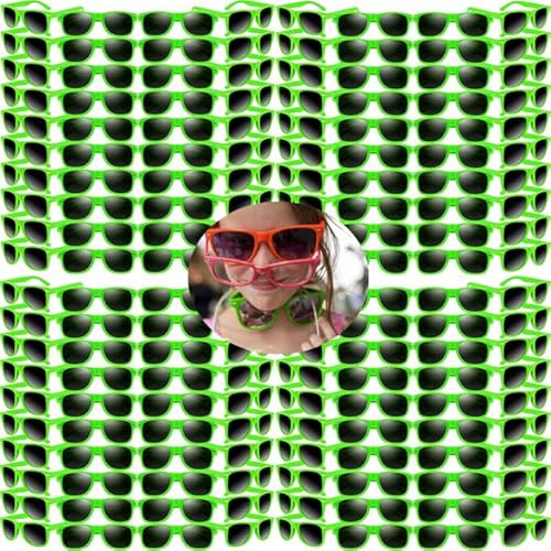 Boboeitody Party Sonnenbrillen Set 5/10/20Stück Neon-Sonnenbrillen,klassische Retro-Party-Sonnenbrillen in mehreren Farben als Geschenktütenfüller, Geburtstags,Strandparty Geschenke (Grüner Stil, 10) Boboeitody Party Sonnenbrillen Set 5/10/20Stück Neon-Sonnenbrillen,klassische Retro-Party-Sonnenbrillen in mehreren Farben als Geschenktütenfüller, Geburtstags,Strandparty Geschenke (Grüner Stil, 10) von Boboeitody