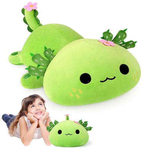 Bocguy Axolotl Kuscheltier Stofftier, 33CM Axolotl Plüschtier, Nette Axolotl Plush, Wurfkissen, Weich Axolotl Kuscheltier für Jungen und Mädchen Geschenk von Bocguy