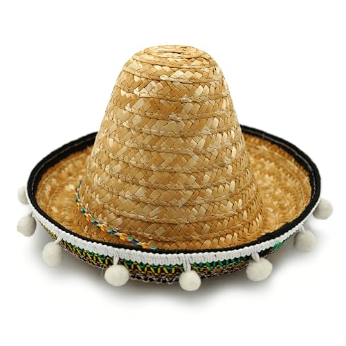 Bock op Kölle Sombrero Mexico Kostüm Zubehör Karneval Mottoparty Hut (Mini Sombrero 23cm) von Bock op Kölle