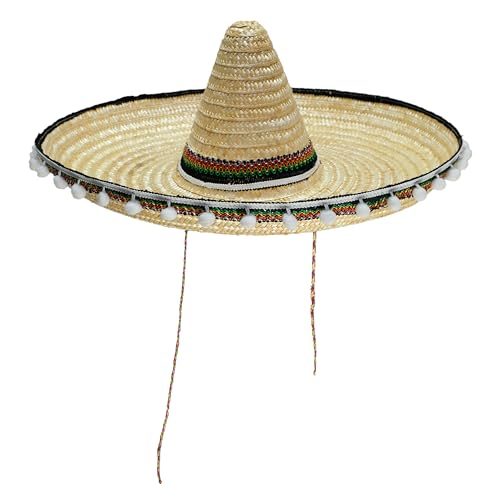 Bock op Kölle Sombrero Mexico Kostüm Zubehör Karneval Mottoparty Hut 60x60 cm von Bock op Kölle