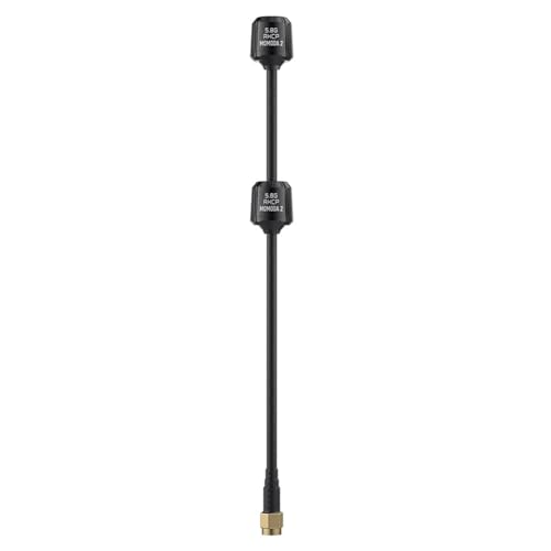 Boddceto 5.8G Dual-Antenne 5.65GHz SMA Dual-Core RF für FPV-Drohnenkomponenten Ultra-Low VSWR DIY RC-Teile von Boddceto