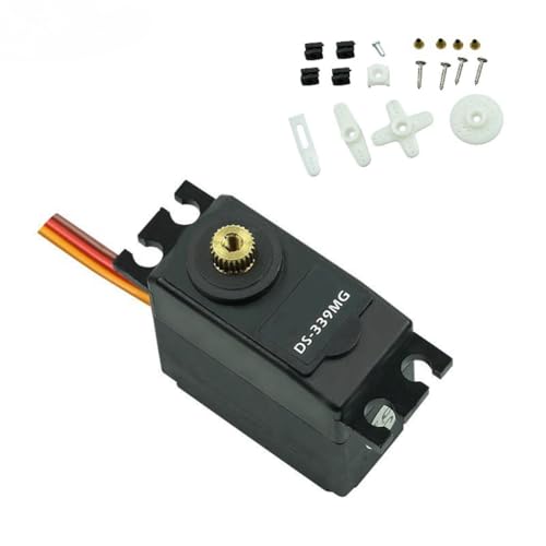 Boddceto DS339MG Servo Drohne Servomotor Motor Servo Metallgetriebe Servo für RC Auto Boot Flugzeug Roboter von Boddceto