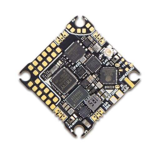 Boddceto GHF435AIO Drohnen-Flugsteuerung mit 20A ESC 2-4S OSD Baro GPS Eingebautem ELRS 2.4G CRSF für RC FPV Drohnen B von Boddceto