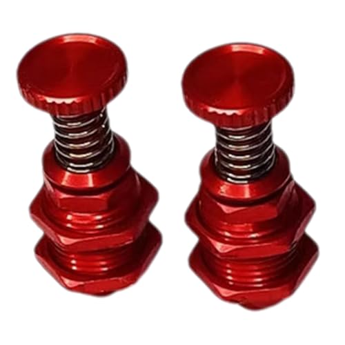 Boddceto für Modellkabinenabdeckungen 35 mm Schiffszubehör RC Bootsteile Benzinboot Modellboot (1 Paar) Rot von Boddceto