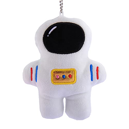 Bodhi2000 Plüschtiere Weiche Puppe Anhänger Schöne Form Sammlerstück Gefüllte Plüsch Astronaut Puppe Schlüsselanhänger Kindertag Plushie Geschenke für Jungen Mädchen Kinder - Weiß von Bodhi2000