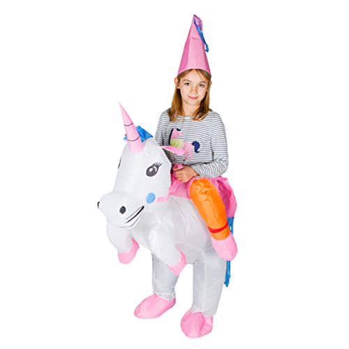 Bodysocks® Aufblasbares Einhorn Kostüm für Kinder von Bodysocks