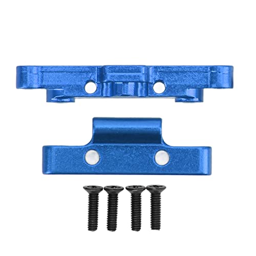 Bognajin Vorderer und hinterer Schwingensitz aus Aluminiumlegierung für HBX 1/18 18859E 18858E 18857E RC-Car, Hochleistungssitz mit festem Arm, einfache Installation, stabiles Fahren, (Blue) von Bognajin