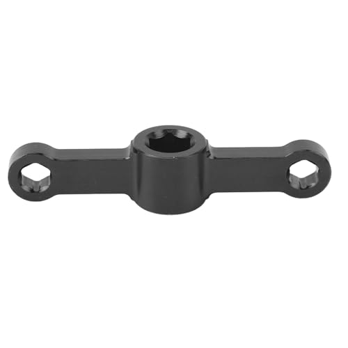 Drohnen-Motorkappen-Schnellspannschlüssel, Werkzeug aus Aluminiumlegierung für RC Quadcopter FPV-Drohne, 2204 Motorkappenschlüssel mit Kontermuttern-Requisiten-Adapter, einfache (Black) von Bognajin