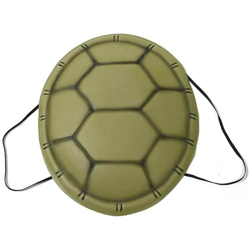 Bohany Halloween Kostüm Schildkrötenpanzer | Simuliertes Turtle Shell Cosplay Kostüm Rollenspiel Requisiten Cosplay Requisiten | Simulierter Rucksack - Lustige Süße Cosplay Requisiten 46,5 X 36,5 Cm von Bohany