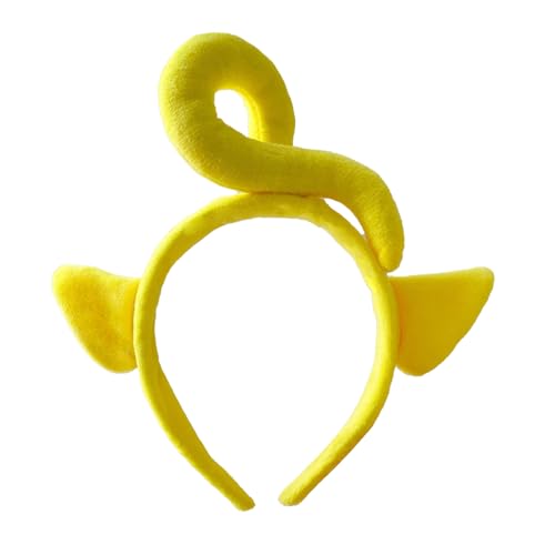 Bohue Gelbes Teletubbies-Stirnband, gelber Kostüm, Kopfschmuck, Cartoon, niedlich, Teletubbies, Styling-Haarreifen, Halloween, Cosplay, Party-Dekorationen für Erwachsene und Kinder Bohue Gelbes Teletubbies-Stirnband, gelber Kostüm, Kopfschmuck, Cartoon, niedlich, Teletubbies, Styling-Haarreifen, Halloween, Cosplay, Party-Dekorationen für Erwachsene und Kinder von Bohue