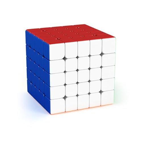 Bokefenuo Cuber Moyu Meilong 5x5 M Magnetic stickerless Speed Cube MEILONG 5x5x5 M Meilong Puzzle Magic Cube Toy von Bokefenuo Cuber