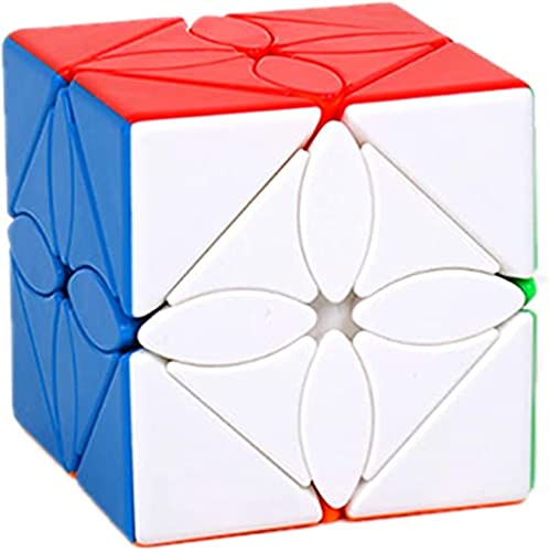 Bokefenuo MoYu Meilong Maple Leaves Skewb Speed Puzzle Cube Stickerless 57mm Magic Cube Toys for Kids von Bokefenuo Cuber