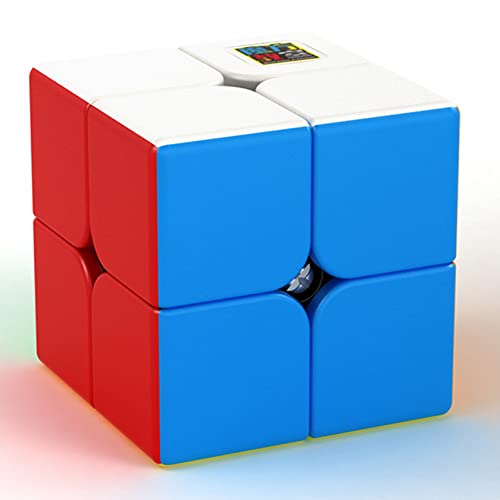 Bokefenuo Moyu Meilong Speed Cube 2x2 Stickerless MoFang Jiaoshi Meilong Puzzle 2x2x2 Toys for Kids Magic Cube von Bokefenuo Cuber