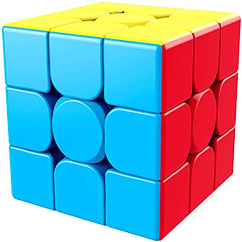 Bokefenuo Cuber Moyu Meilong Speed Cube 3x3 Stickerless MoFang Jiaoshi Meilong Puzzle 3x3x3 Toys for Kids Magic Cube von Bokefenuo Cuber