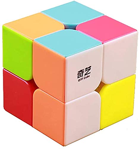 Bokefenuo QY Qidi S 2x2 Magic Cube Stickerless QY qidi s Speed Puzzle Cube Toys for Kids von Bokefenuo Cuber