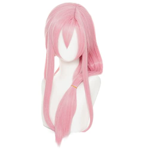 Anime Cosplay Kostüm Perücke, SK∞/SK8 The Infinity Perücke, Cherry Blossom Perücke, Rosa Langes Haar mit Gratis Perückenkappe, für Halloween, Party, Karneval, Nachtleben, Konzerte, Hochzeiten von Bokerom