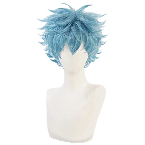 Anime Cosplay Perücke, Tokyo Revengers Perücke, Damen Mädchen Herren Jungen Langes Kurzes Haar Schwarz Blau Rot Perücke mit Perückenkappe, für Halloween, Party, Karneval, (Angry Souya Kawata) von Bokerom