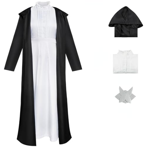 Bokerom Anime Frieren at The Funeral Cosplay Kostüm Für Farn Outfit Kleid Halloween Party Uniform Anzug (Fern,3XL) von Bokerom