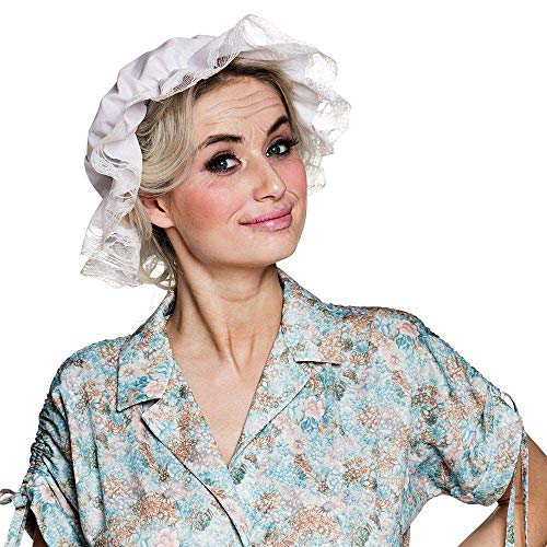 Boland 01401 - Mütze Großmutter, Kopfbedeckung, Oma-Mütze, weiße Haube, Kostüm, Karneval, Mottoparty Boland 01401 - Mütze Großmutter, Kopfbedeckung, Oma-Mütze, weiße Haube, Kostüm, Karneval, Mottoparty von Boland