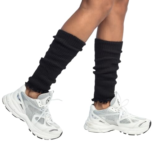 Boland - Beinwärmer für Erwachsene, Unifarben, Einheitsgröße, Stulpen, Socken, Overknees, 80er Jahre, Kostüm, Karneval, Mottoparty von Boland