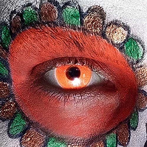 Boland - Monatslinsen UV Flash, 1 Paar weiche Kontaktlinsen, reflektieren UV-Licht, ohne Sehstärke in PVC-Box, Kostüm Zubehör für Halloween und Karneval Boland - Monatslinsen UV Flash, 1 Paar weiche Kontaktlinsen, reflektieren UV-Licht, ohne Sehstärke in PVC-Box, Kostüm Zubehör für Halloween und Karneval von Boland