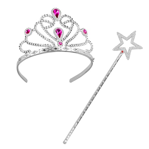 Boland 44172 - Prinzessin Set, Zubehör für Karneval, Mottoparty und JGA, Accessoires für Märchen Kostüm von Boland