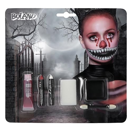 Boland - Schminkset für Kinder und Erwachsene, mehrteiliges Make-Up Set für die Halloween Party, ideal für Horror Kostüme von Boland