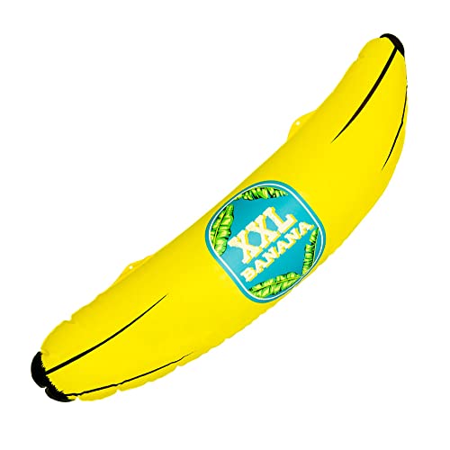 Boland 52164 - Aufblasbare XXL-Banane, Größe 71 cm, Dekoration, Pool-Party, Sommerfest, Mottoparty Boland 52164 - Aufblasbare XXL-Banane, Größe 71 cm, Dekoration, Pool-Party, Sommerfest, Mottoparty von Boland