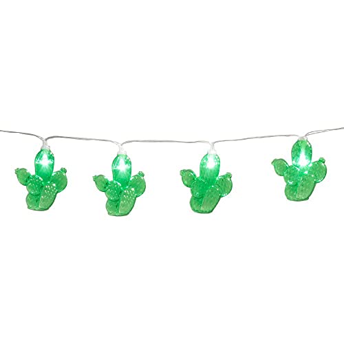 Boland 54425 - LED-Lichterkette Kaktus, Länge 140 cm, Batterietyp 2xAA, Kakteen, Mexiko, Dekoration, Karneval, Mottoparty Boland 54425 - LED-Lichterkette Kaktus, Länge 140 cm, Batterietyp 2xAA, Kakteen, Mexiko, Dekoration, Karneval, Mottoparty von Boland
