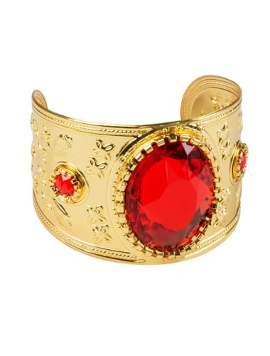 Boland 64463 - Armband Garnet of the Nile, Armreif, Modeschmuck für Faschingskostüme, Karneval und Mottoparty Boland 64463 - Armband Garnet of the Nile, Armreif, Modeschmuck für Faschingskostüme, Karneval und Mottoparty von Boland