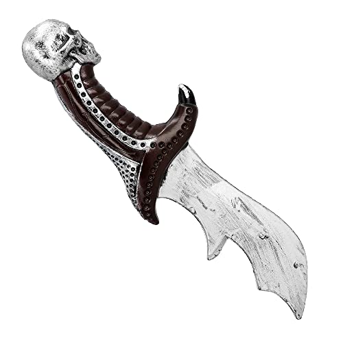 Boland 72299 - Spielzeug Messer für Halloween Kostüm, 29 cm, Waffen Attrappe für Karneval und Mottoparty von Boland