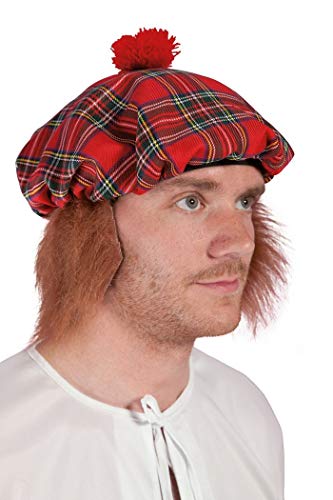 Boland 81205 – Hut Scottish Scotsman mit Haar, Rot von Boland